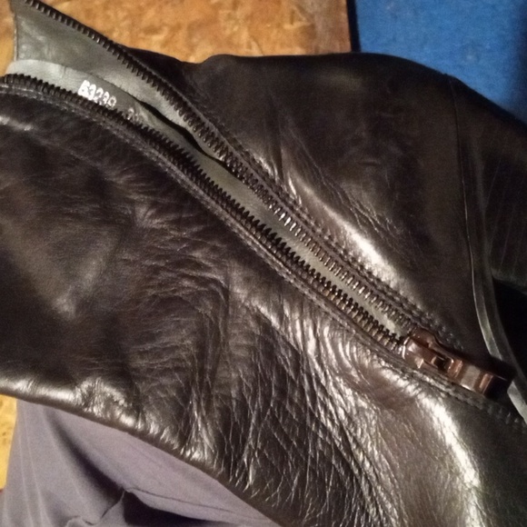 Women's soft leather high heel boots - Picture 6 of 6